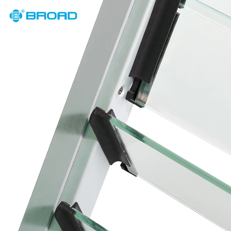 China Supplier price adjustable basement glass louvres windows