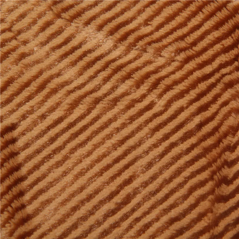 
2021 Top Quality 100% Polyester Soft Faux Fur Pv Plush Brushed Fabric for Pillow 