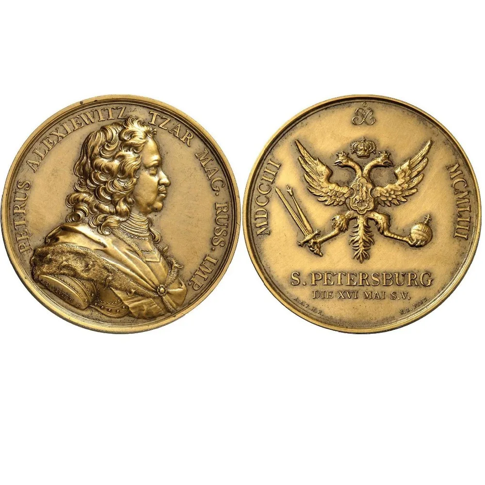 Позолоченные памятные старые греческие монеты