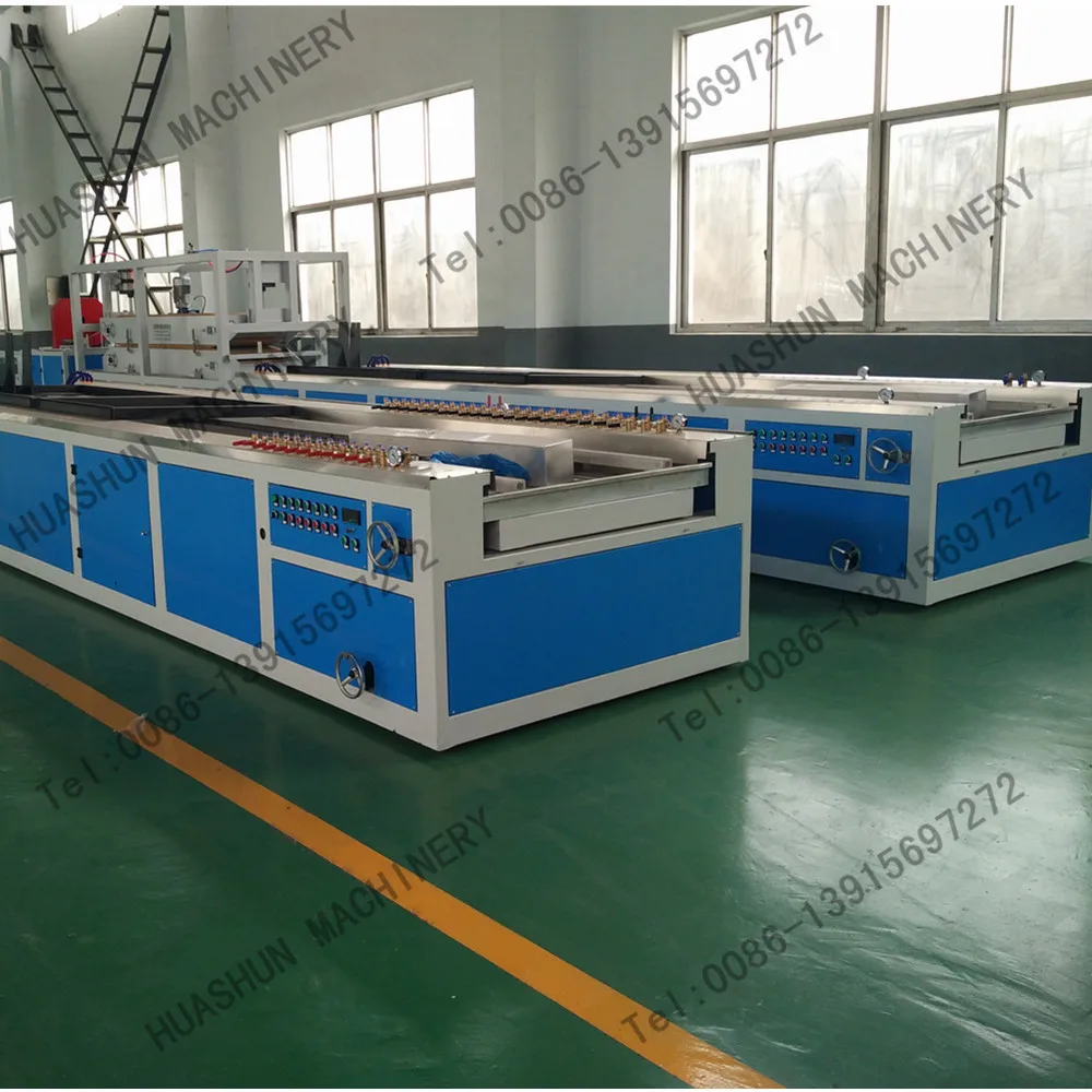 PVC plastic wall panel profile production line making machine for indoor decorated wall