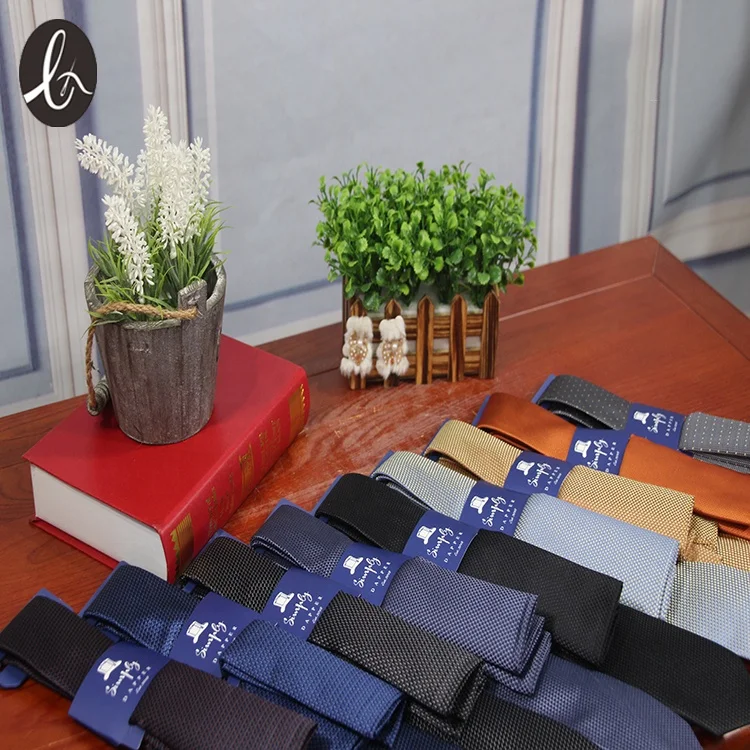 100% woven man latest design high quality neck private label silk bow tie