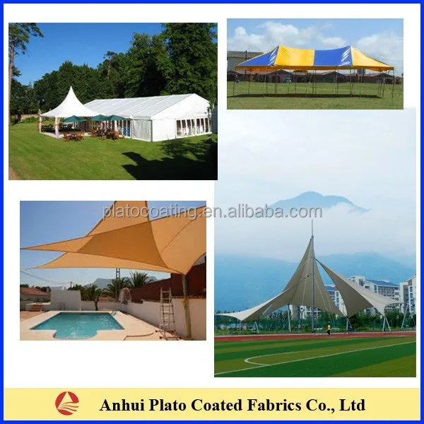 PLATO COATING waterproof fabric for truck covers/ tents/inflatables/sports mats etc