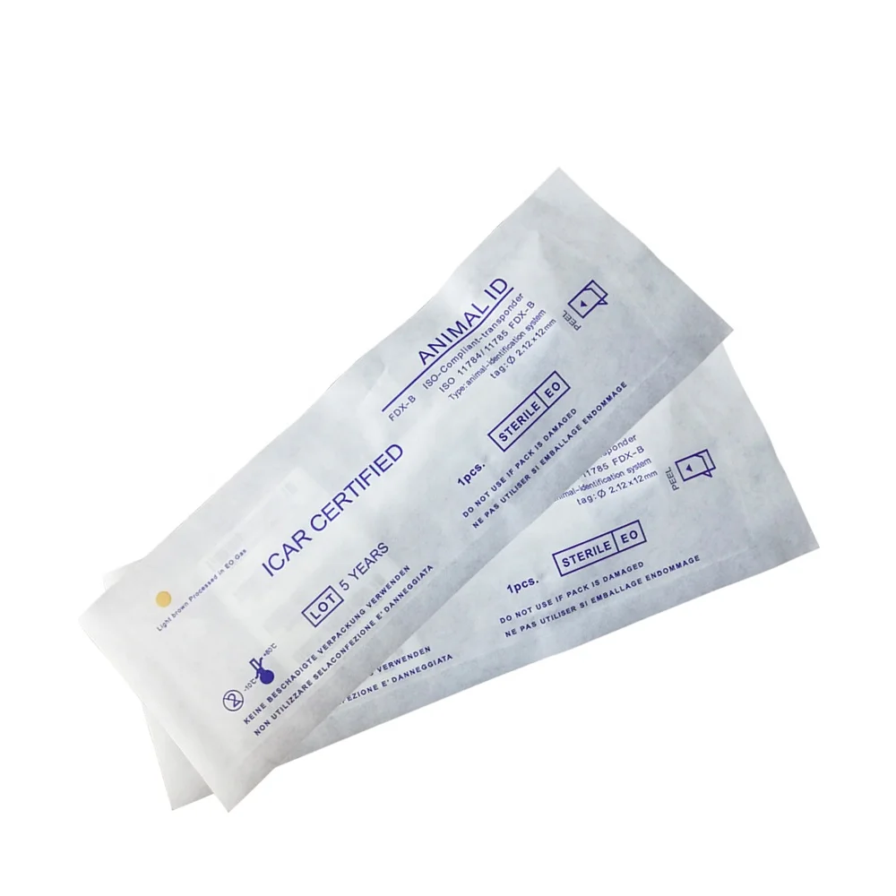 2.12*12mm FDX-B 134.2khz EM4305 RFID Microchip Pet ID Transponder Syringe For Animal Fish Dog Cat Bird