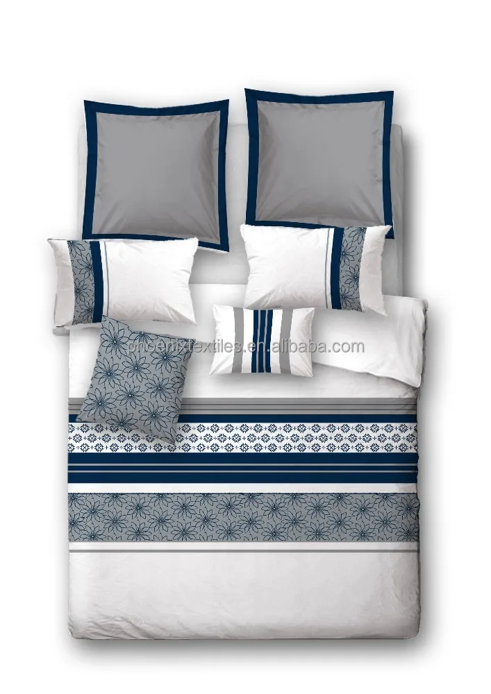 hot selling customized floral luxury embroidery home bedding bed duvet cover set