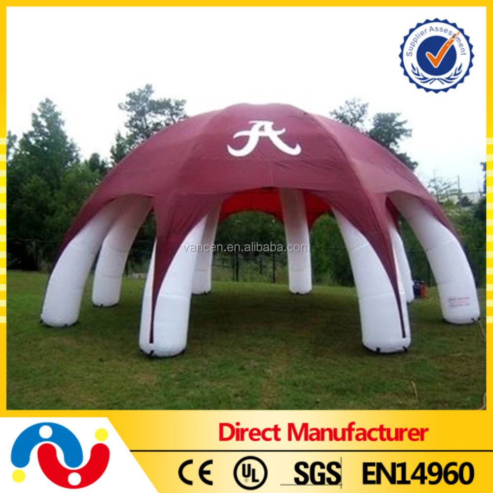 2015 горячая распродажа пвх брезент надувные реклама палатка, коммерческий палаток, складные палатки для продажи