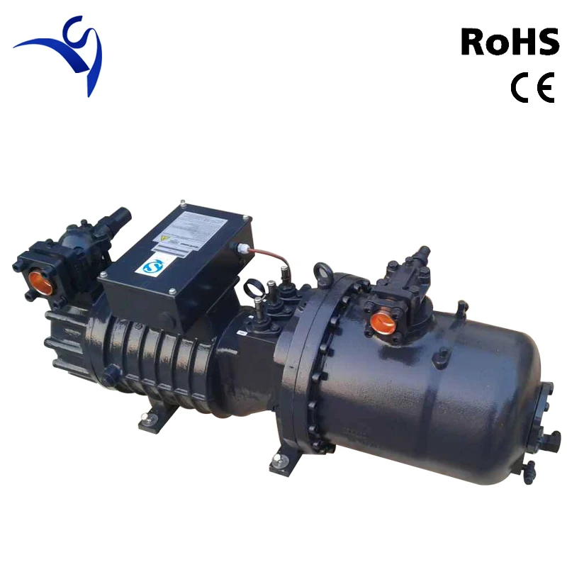 SRC-S-353-L4 Refcomp semi-hermetic screw chiller compressor