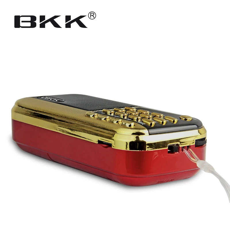 Desktop mini speaker with LED light ,fm speaker alarm clock(B836S)