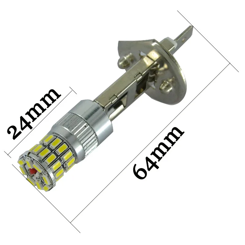360 angle H1 Epistar Led Chip H3 3014 SMD 36 Led Car Lights Bulbs 7.5W 10V 12V 24V Headlight Fog Lights Driving Lamp 6000K White