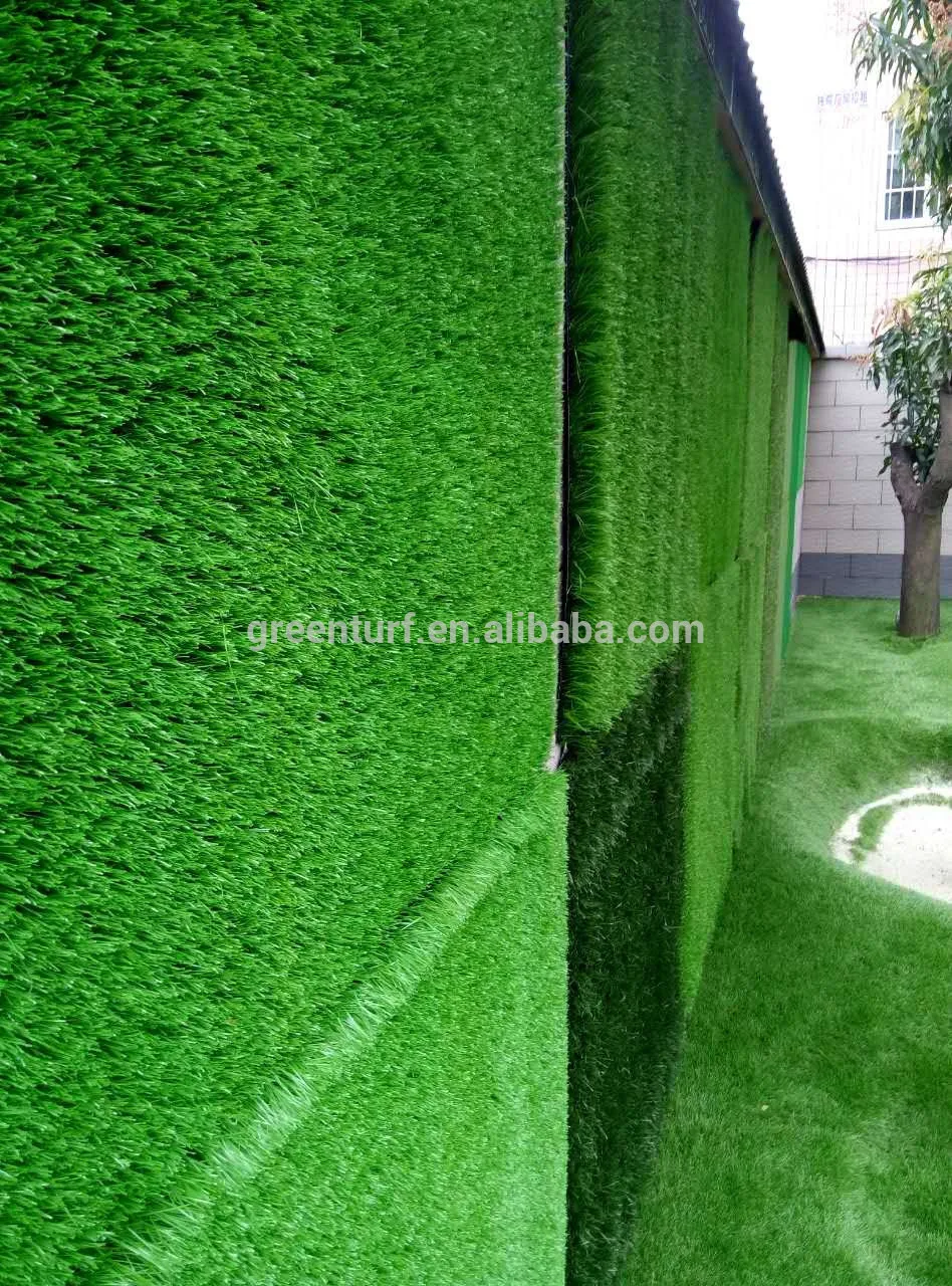 L003-3 Outdoor Decoration Turf Artificial Grass Synthetic Green Color 30mm Artificial Wall Grass
