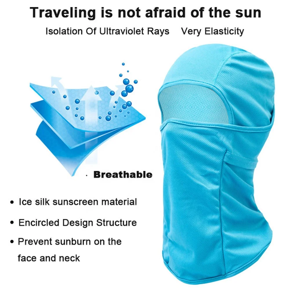 Hot Sale New Outdoor Cycling Face Mask Motorcycle Game Equipment Balaclava Riding Wind-proof Dustproof CS Masked Hood Caps