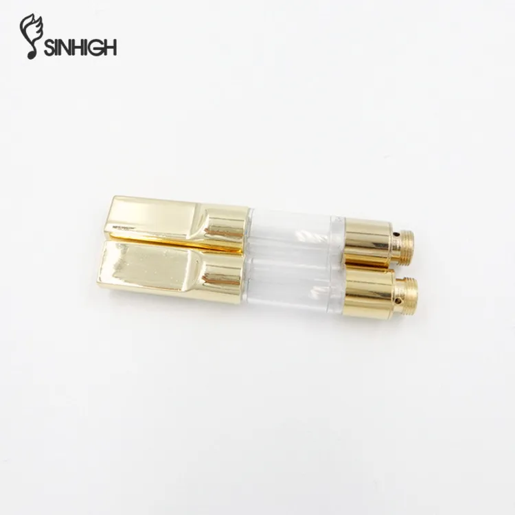 2019 Hot Selling E Cigarettes Cotton Coil 0.5ml Vape Cartridge metal Tip E Cigarette  From Sinhigh