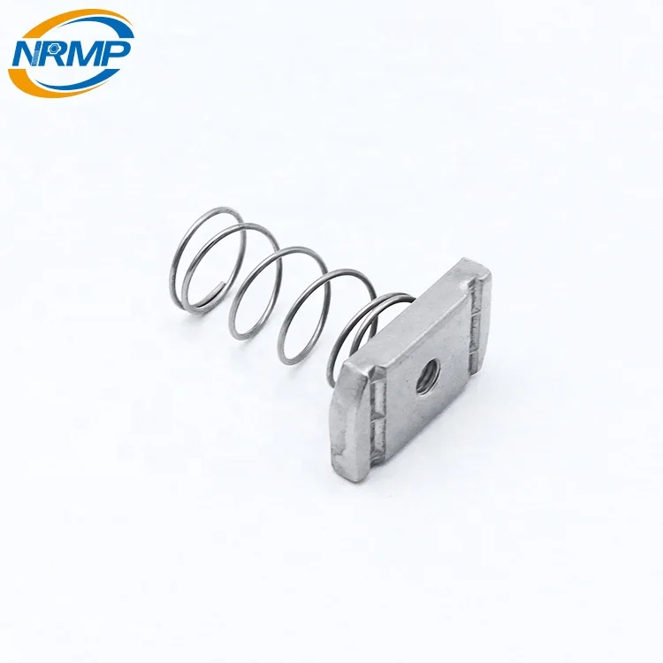 Channel accessories strut fittings spring nuts