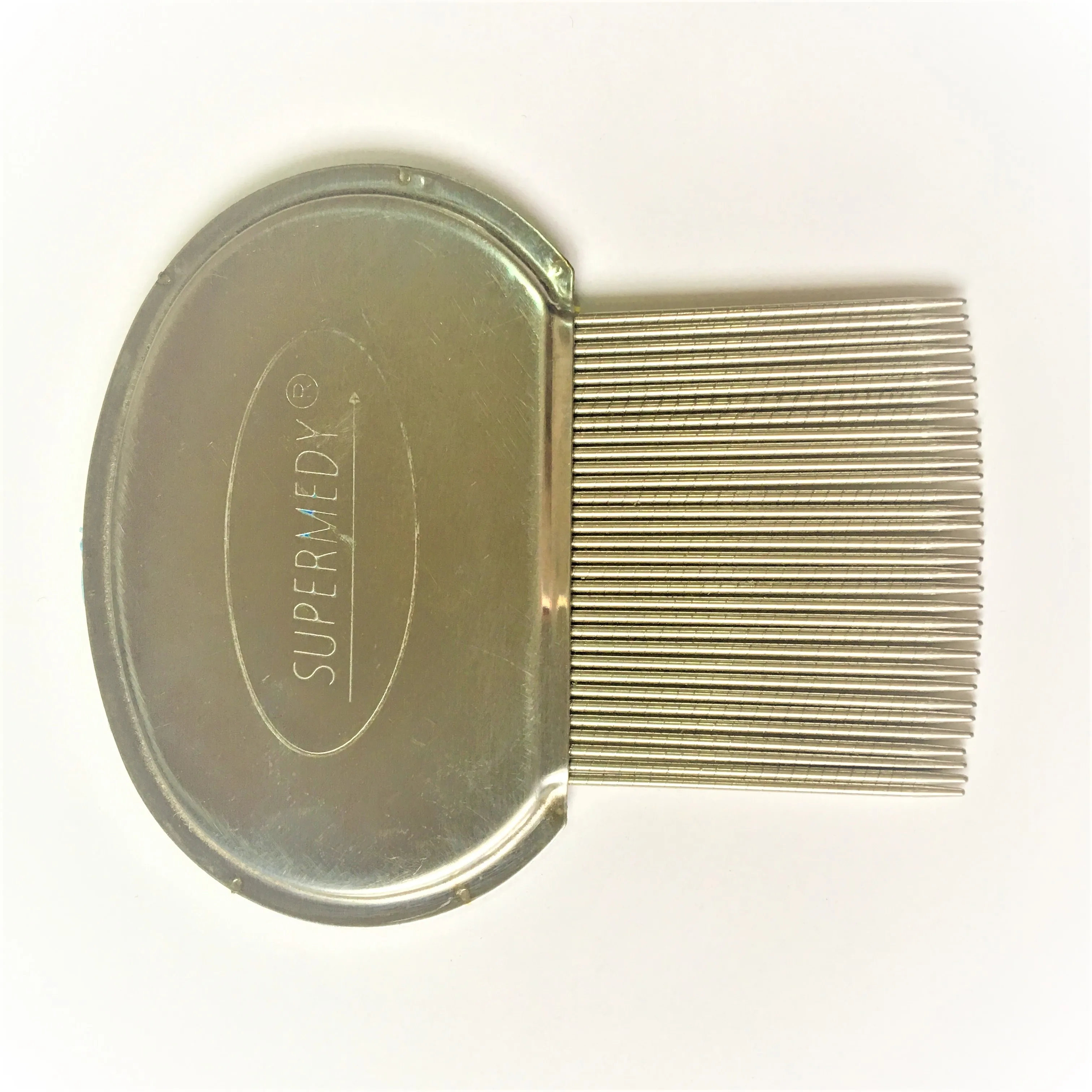 Human hair cleaning tool metal anti lice comb