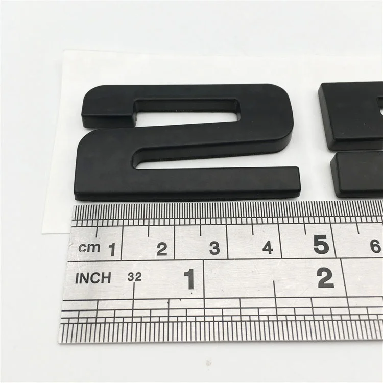 Customized Chrome ABS Car Exterior Accessories Car Emblem Badge 3D Decal Nameplate Car Logo Auto Parts Sticker For 2500HD