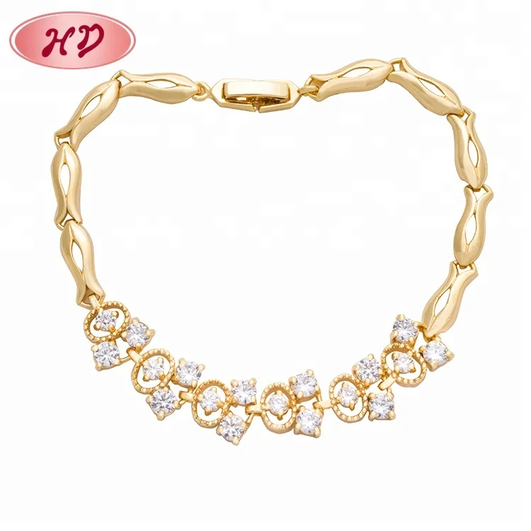 Роскошный Золотой бриллиантовый ювелирный браслет Дубай по заводской