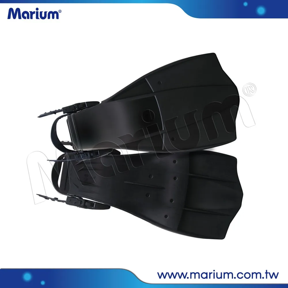 
Short Blade Fins With Plastic Buckles Swim Fins Diving Equipment 