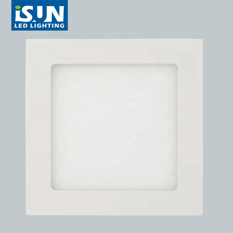 Modern style commercial light ceiling embedded led panel 9w
