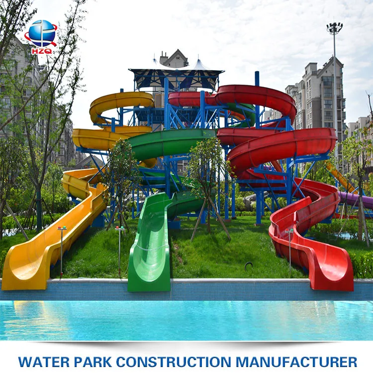 Китай заказ сочетание стекловолокна Дубай аквапарк слайд