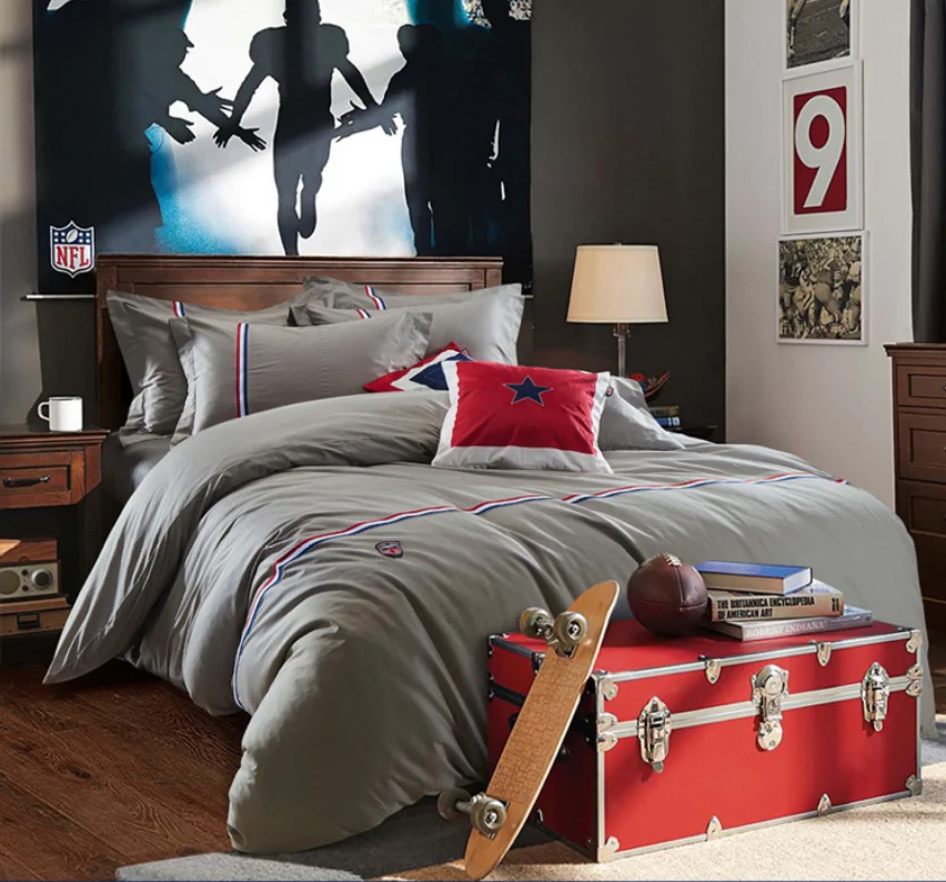 
3 Piece Bedding Set Quilt Cove with sheet and pillow, Embroidery Cartoon Design Kids Environmental High-grade Cotton 