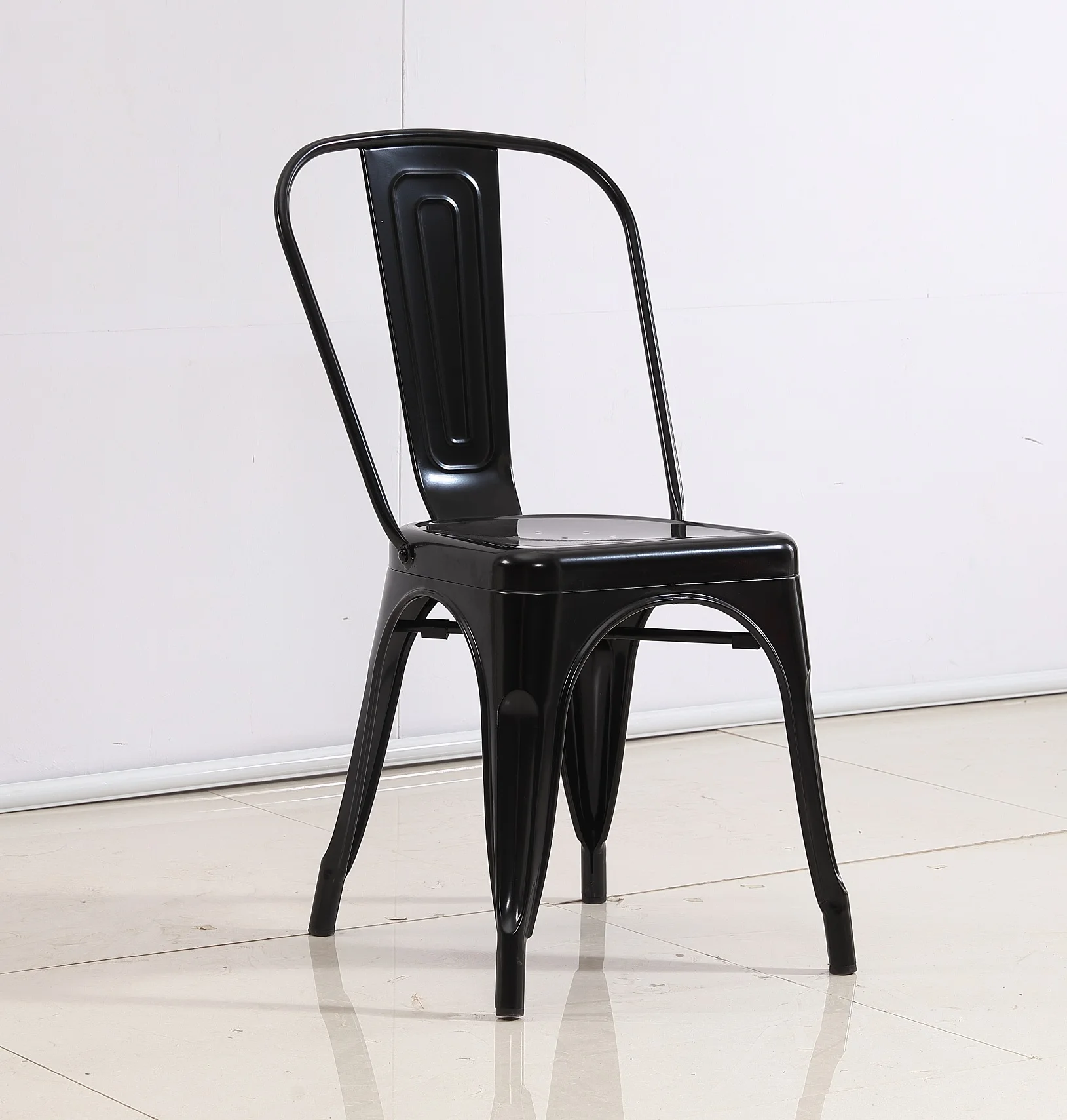 Colorful fashion stackable dining industry chair