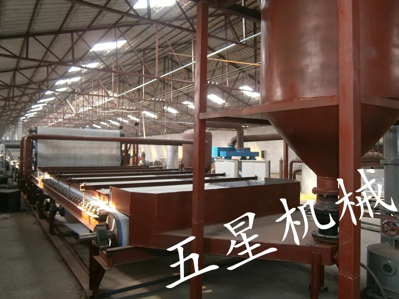 Минеральная вата производственной линии