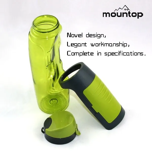 2024 New design good quality custom multifunctional sport water bottle with pill box
