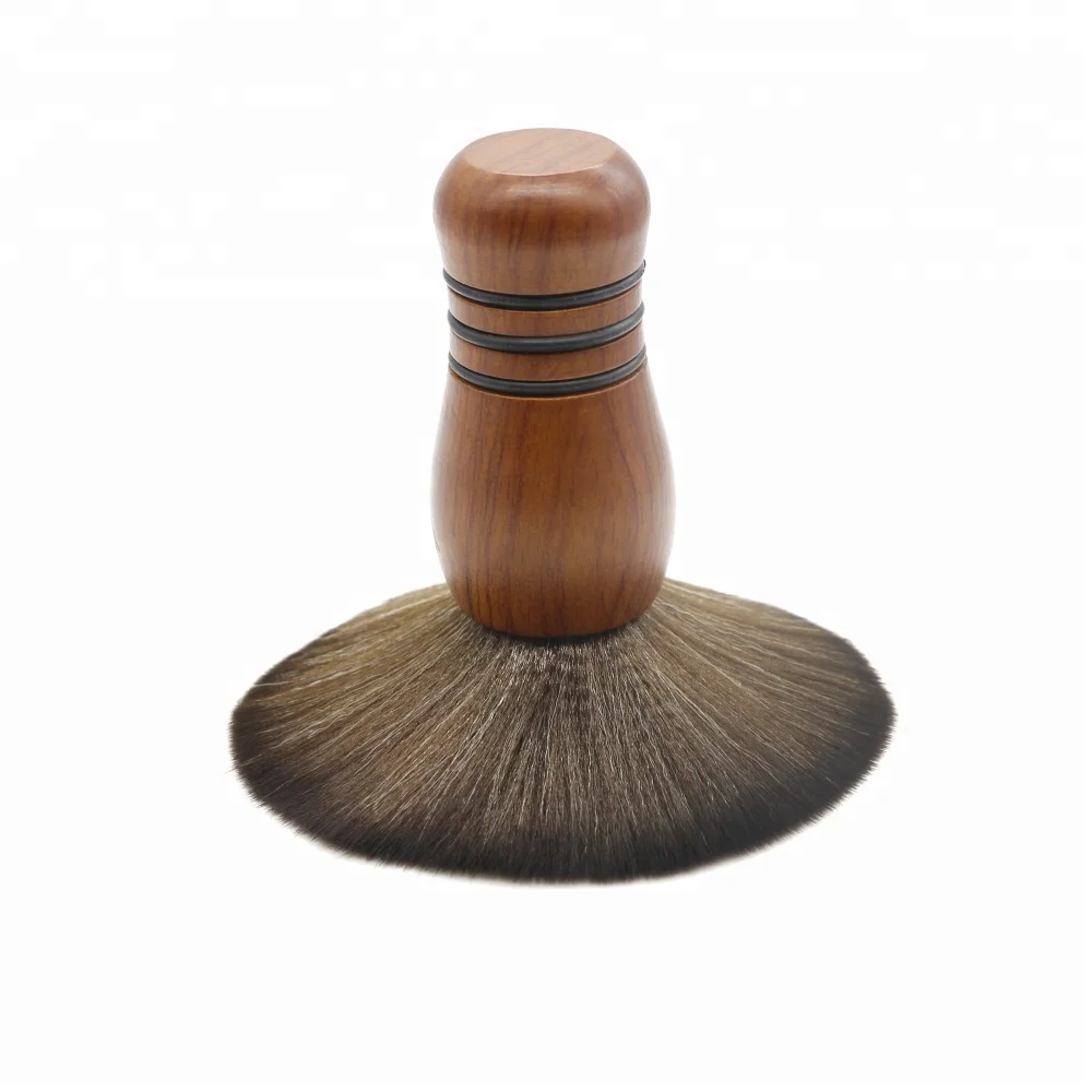 Soft Wool Barber Powder Brush Hair Cutting Cleaning Tools Cosmetic Neck Brush