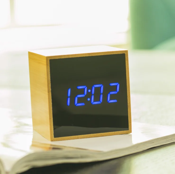
Unique Fancy Time Neon Light Clock Alarm Clock 