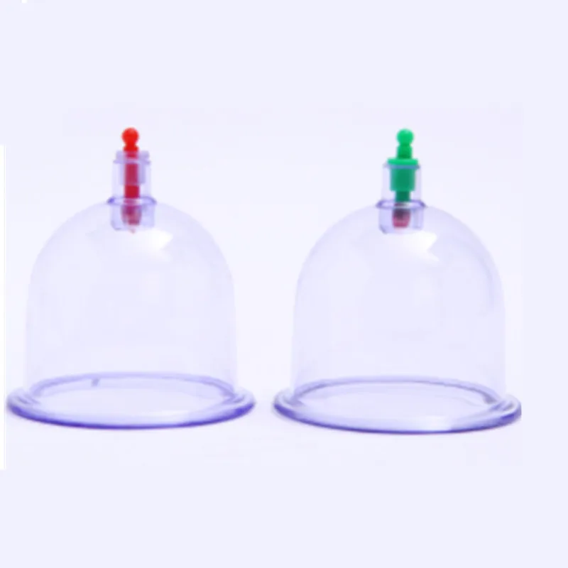 Chinese cupping therapy sterile set vacuum plastic cupping cup