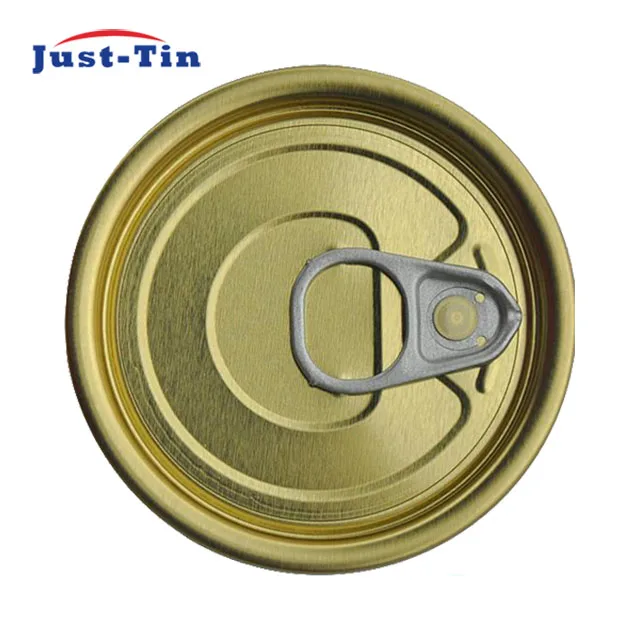 Y307 83.3mm 2014 tinplate easy open end/lid/can lids for sale