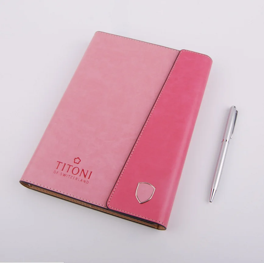 Пользовательские Кожа Filofax Организатор A5 Ноутбук Журнал Дневник повестки дня Планировщик 6 кольцо связующего