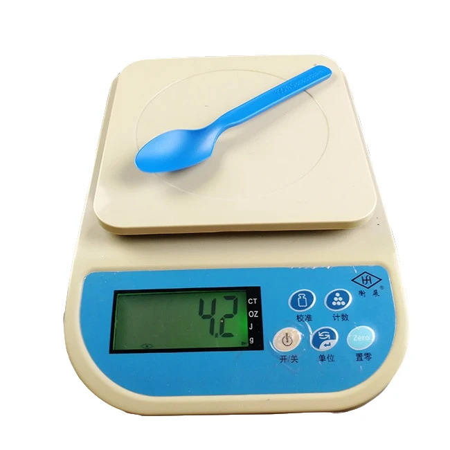 EcoNewLeaf 7 inch Disposable Tasting Spoons CPLA Bio Degradable Compostable Spoons 1000pcs