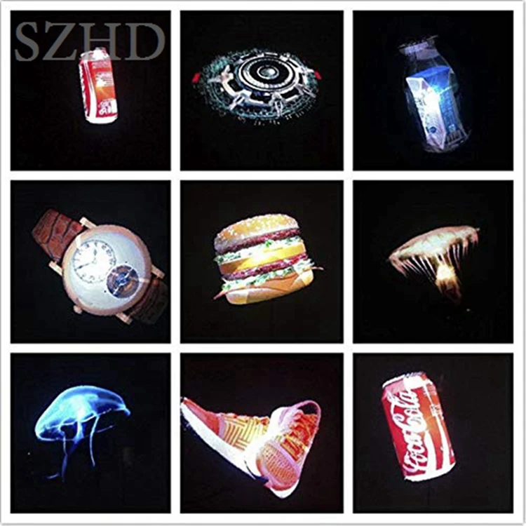Newest HD 42cm with Wifi App Control 384LED 3D Hologram Fan