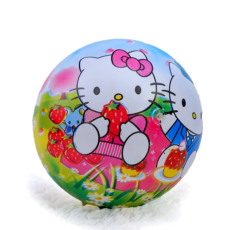 High Quality Inflatable Plastic PVC Decal Toy Ball For Kids Use