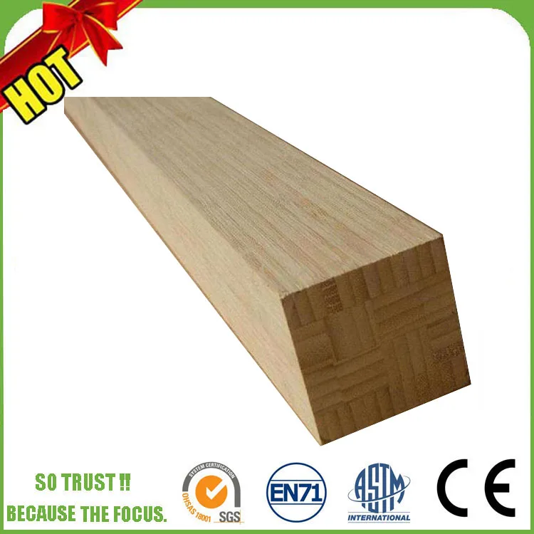 Hot Sale China Carbonized Horizontal 30mm Edge Grain Faux Decorative Plywood Bamboo Panel