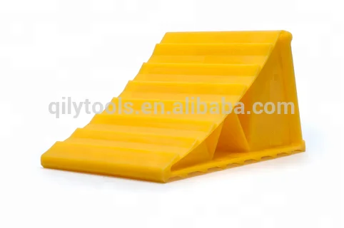 Plastic RV trailers wheel chock chocks holder for tire size 26 inch
