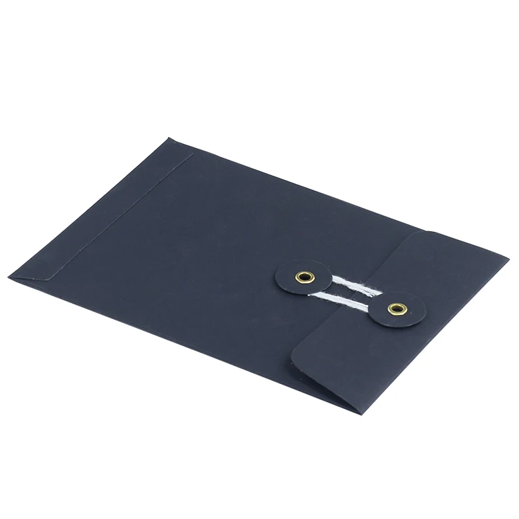 Recycled Paper File Packaging Custom Printed Your Brand Invitation Envelope Packaging Thank You Card Sleeve Envelopes