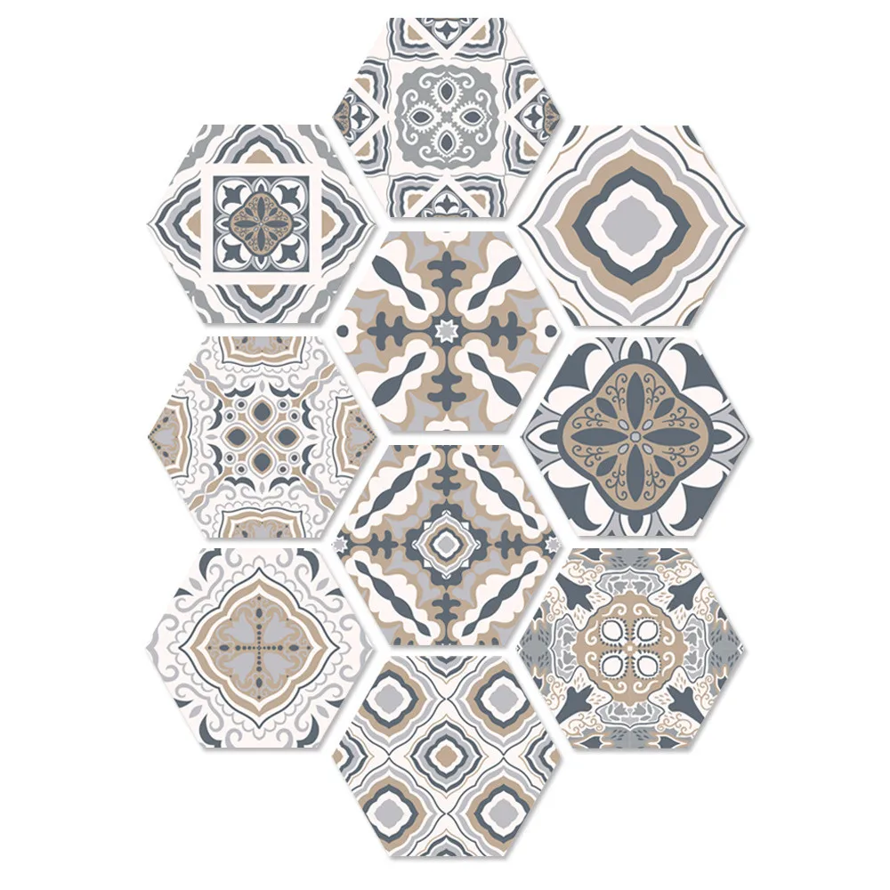 Classic Floor Flower Tiles Design 20x20 Porcelain Bathroom Tile