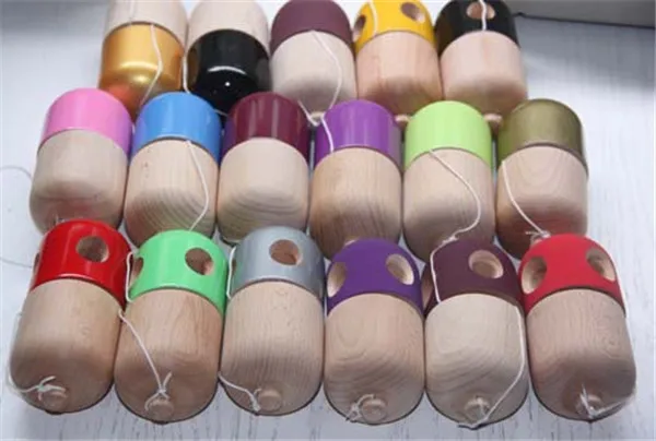 PU panite The pill shaped kendama Beech making degradable toy