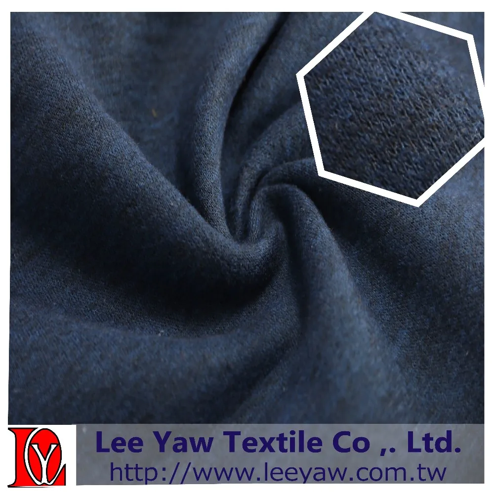 Polyester Cotton Rayon Blend Fabric Fleece Cotton Fleece Fabric With Face Peach