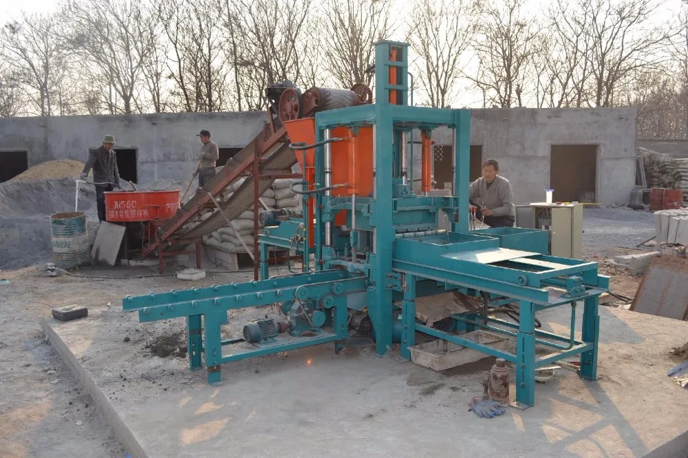 price list of concrete block making machine QT3-15 /brick production line