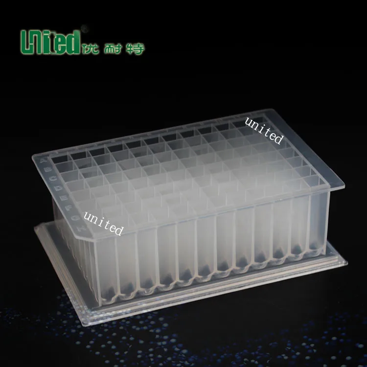 
 Лабораторные принадлежности, Глубокая Тарелка с краем юбки 2,2 мл 96  