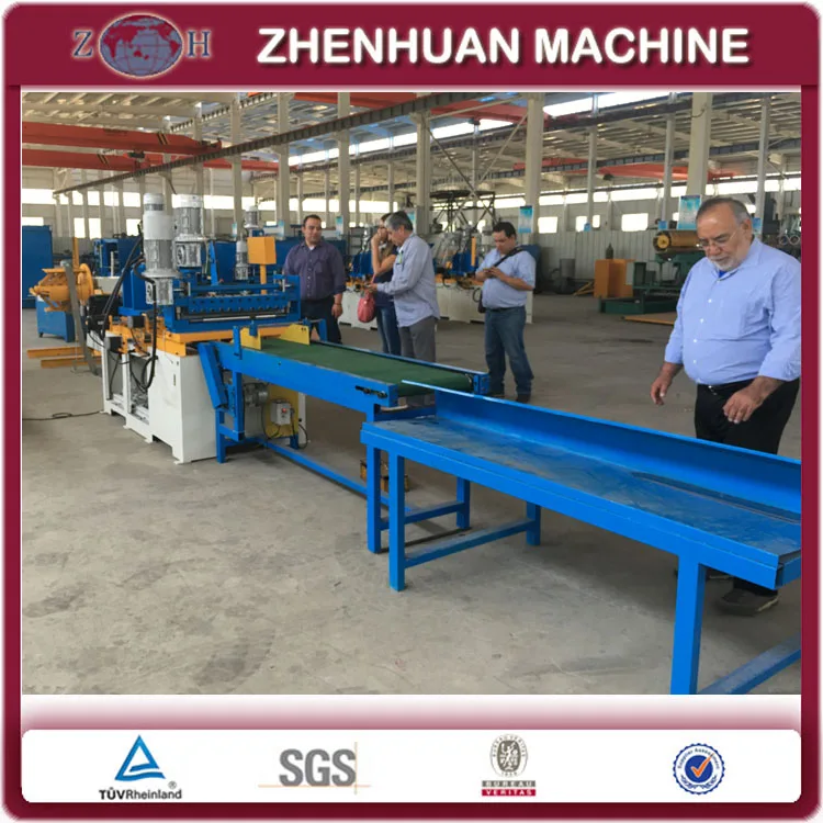 Transformer lamination core cutting machine with step-lap function both horizontal and vertical