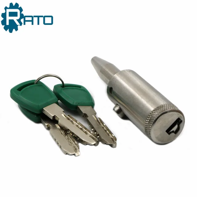 Нержавеющая сталь серебро прицепа замок