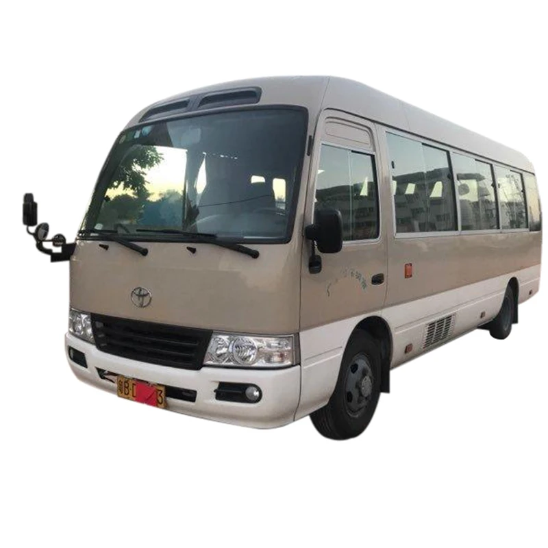 
Reconditioned Original Coaster Bus High Performance Japanese Coaster Used Bus With 3RZ Gasoline Engine For Sale 