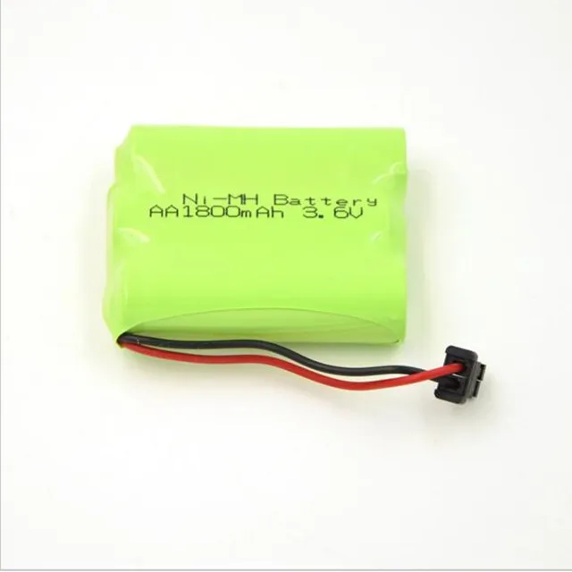 Rechargeable Batteries 3.6v 1300mah NI-MH Battery Pack  AA Customized Battery Pack
