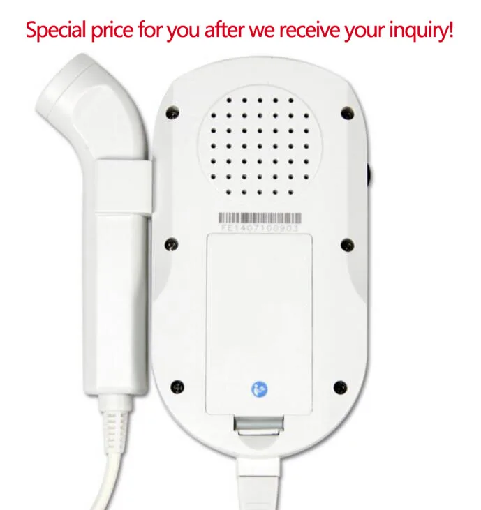 
THR-FD002C Medical Pocket Hand-held Fetal Doppler Equipment 