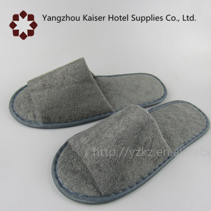 Classical comfortable man terry slippers for hotel
