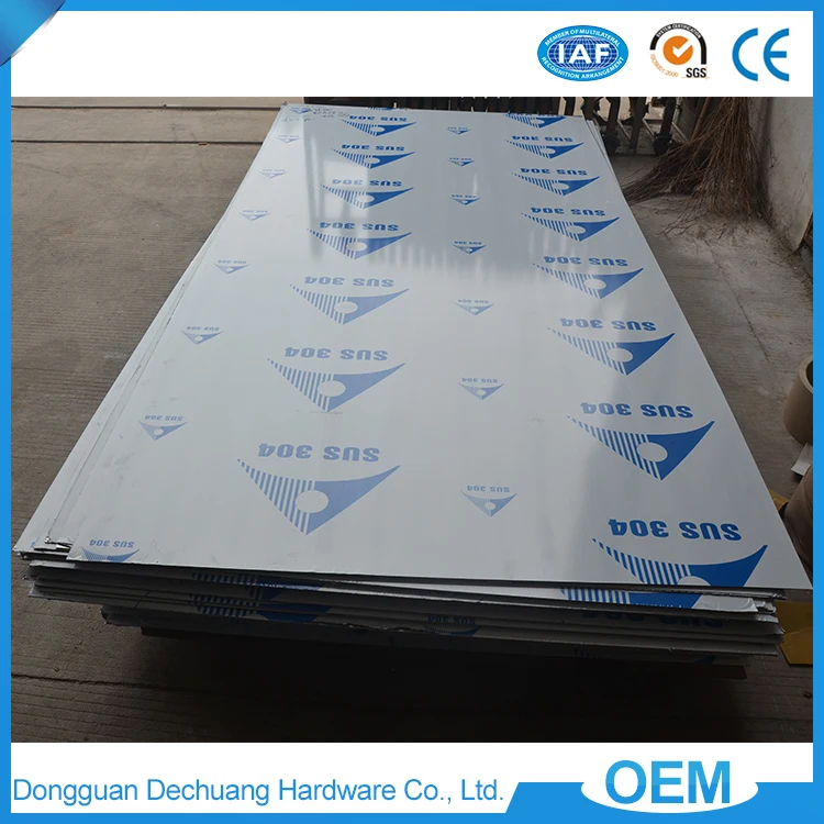 Сделано в китае 0.5 мм толщина 1/2 H, 3/4 H, 9н твердость 310 s нержавеющей стали/лист