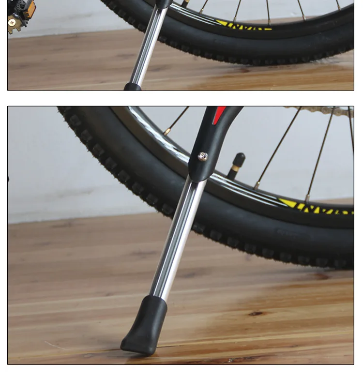 
Bicycle Parking Rack Bike Kickstand Adjustable Mountain Bike Side Rear Kick Stand Bicycle Accessories 